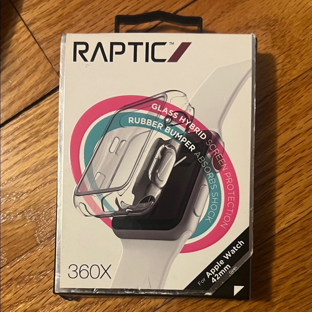Raptic 360X Glass Hybrid Screen Protection for Apple Watch 42mm